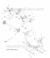 Aufhängung hinten CRANK