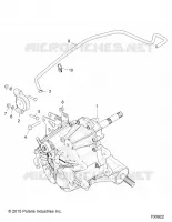 DRIVE TRAIN, MAIN GEARCASE MOUNTING