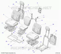 SITZ ASM., REAR