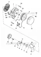 RÜCKZUG ANLASSER ASSEMBLY 350 2X4 / W927539 (4922882288038A)