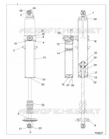 HINTERRADAUFHÃ„NGUNG SHOCK INTERNALS-  Z21PAE92AE/AN/BE/BN (C700165-2)