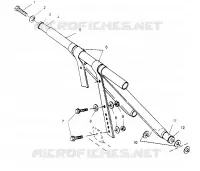 FRONT Drehmomentarm  RXL 0956768 (4930783078B012)