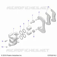 BRAKES, BREMSZANGE HINTEN