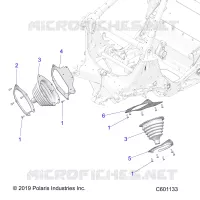 CHASSIS, TIE ROD BOOT ASM.