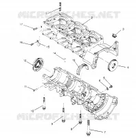 CRANKCASE ASSEMBLY STORM 0950782, STORM SKS 0950582,  EURO STORM E950782, E (4929012901C011)