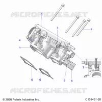 ENGINE, DROSSELKLAPPENGEHÃ„USE