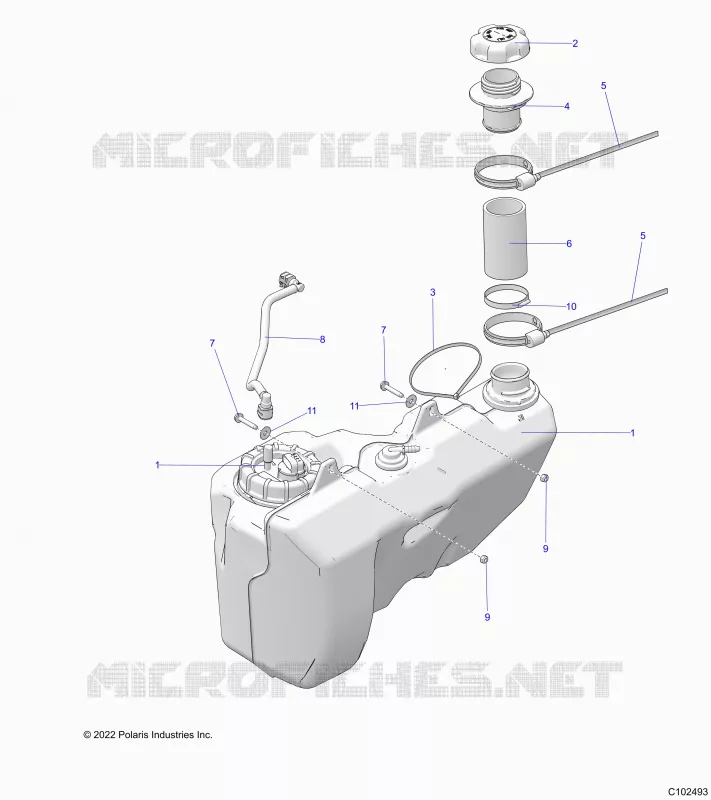 KRAFTSTOFFSYSTEM, FUEL TANK