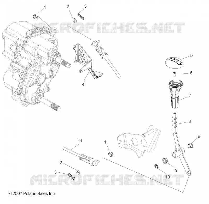 ANTRIEB, GEAR SELECTOR