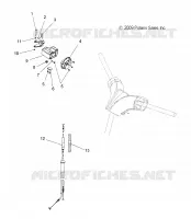 MOTOR, DROSSELN CONTROL ASM.