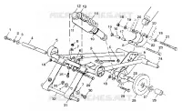 FRONT Drehmomentarm
