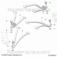 SUSPENSION, A-ARMS