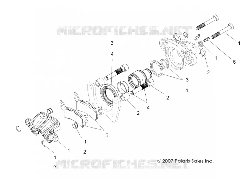 HINTERBREMSE CALIPER