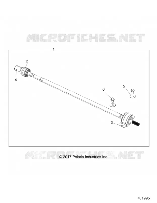 ANTRIEB, REAR PROP SHAFT