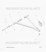 SUSPENSION, A-ARM AND STREBE MOUNTING