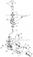 GEAR SELECTOR (300) XPRESS 300 W97CA28C (4939603960C013)