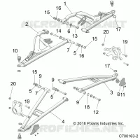 FRONT SUSPENSION CONTROL ARMS
