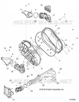 ANTRIEB, CLUTCH COVER