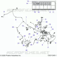 ELEKTRIC, MAIN WIRE HARNESS