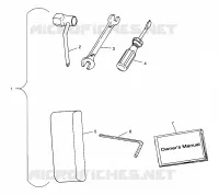 TOOL KIT SLTX B964590 AND INTL. SLTX I964590 (4935783578B013)