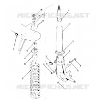FRONT STRUT ASSEMBLY (4915951595010A)