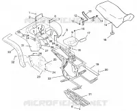 HINTER CAB   SITZ ASSEMBLY XPLORER 4X4 W959140 (4930223022A006)