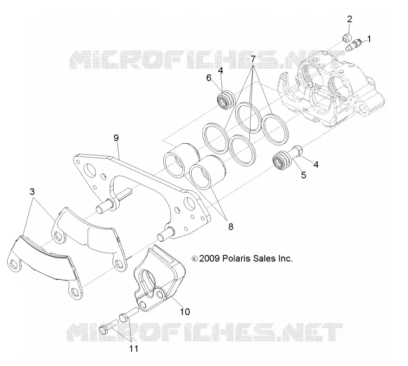VORDERBREMSE CALIPER