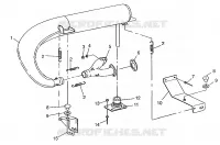 ABGASSYSTEM WIDETRAK LX 0972065 and  EUROPEAN WIDETRAK LX E972065 (4938223822C003)