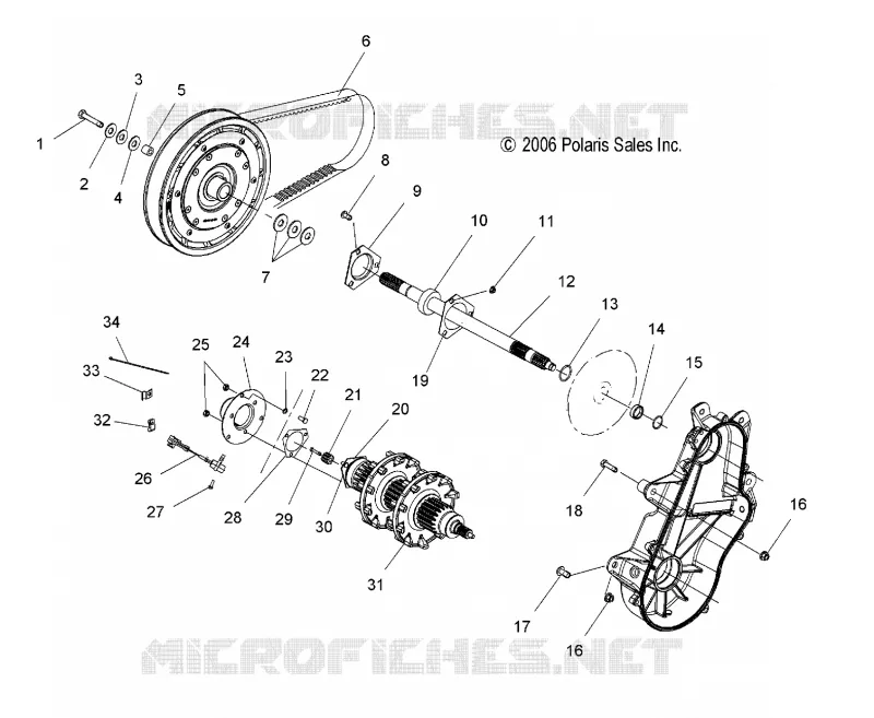 ANTRIEB, ANTRIEBSWELLE and JACKSHAFT