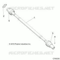 ANTRIEB, REAR PROP SHAFT