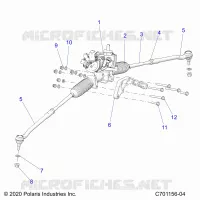 LENKGETRIEBE BOX W/EPS AND RELATED