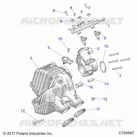 ENGINE, LUFTEINLASS MANIFOLD