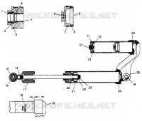 FOX SCHOCK, GAS, RESEVOIR Scrambler 400L W97BC38C (4939893989C012)