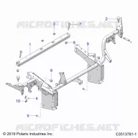 CHASSIS, FRONT RAHMEN ASM. (CANADA)
