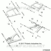 HINTERRADAUFHÃ„NGUNG CONTROL ARMS