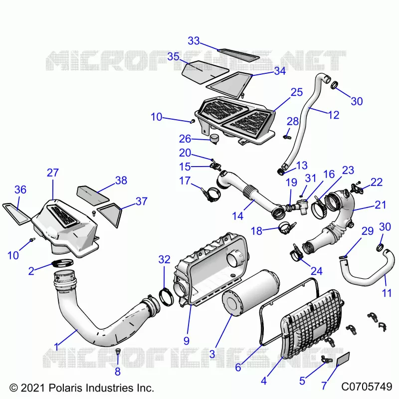 ENGINE, LUFTEINLASS SYSTEM
