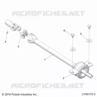 ANTRIEB, MID PROP SHAFT