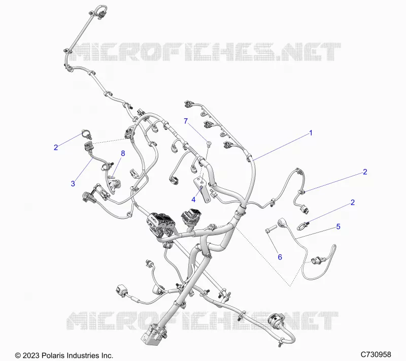 ELEKTRIC, WIRE HARNESS, ENGINE