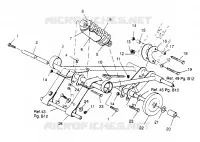 FRONT Drehmomentarm  440 XCR SP X951660 (4932833283B013)