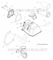 MOTOR, LUFTEINLASS