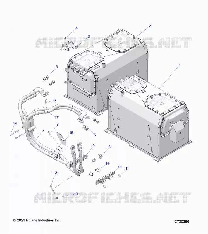 ELEKTRIC, BATTERY WITH CABLES, BCB