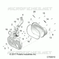 ANTRIEB, CLUTCH COVER AND DUCTING