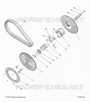 ANTRIEB, SECONDARY CLUTCH
