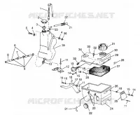 ÖLTANK / LUFTFILTERKASTEN  440 LC 0972760 (4938353835C003)