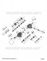 DRIVE TRAIN, MAIN GEARCASE INTERNALS