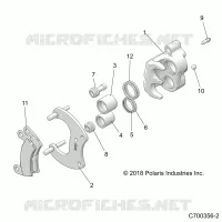HINTERBREMSE CALIPER