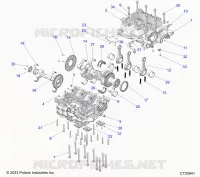 ENGINE, CRANKCASE, KURBELWELLE