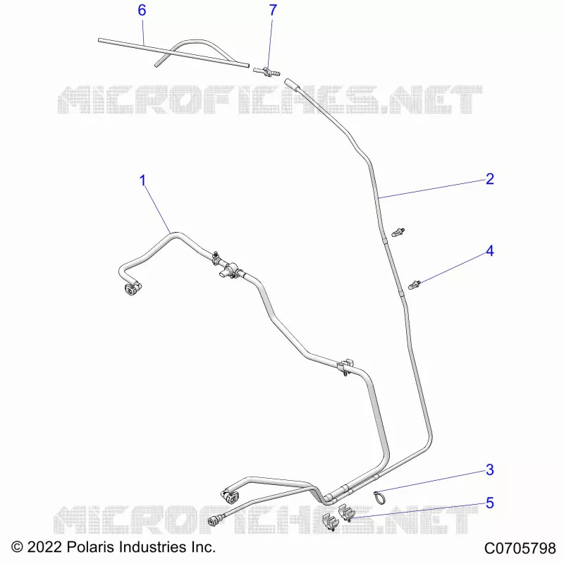 KRAFTSTOFFSYSTEMS, FUEL LINES, STD.