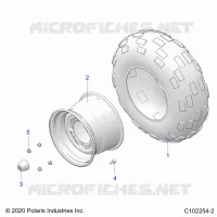 RADS, REAR TIRE