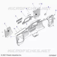 INSTRUMENTENTAFEL LOWER