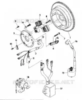MAGNETO ASSEMBLY 350 2X4 / W927539 (4922882288037A)